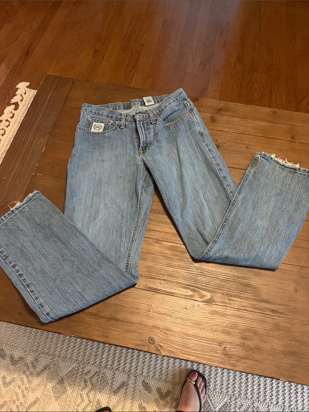 Cinch Men's Light Blue Straight-Leg Jeans
